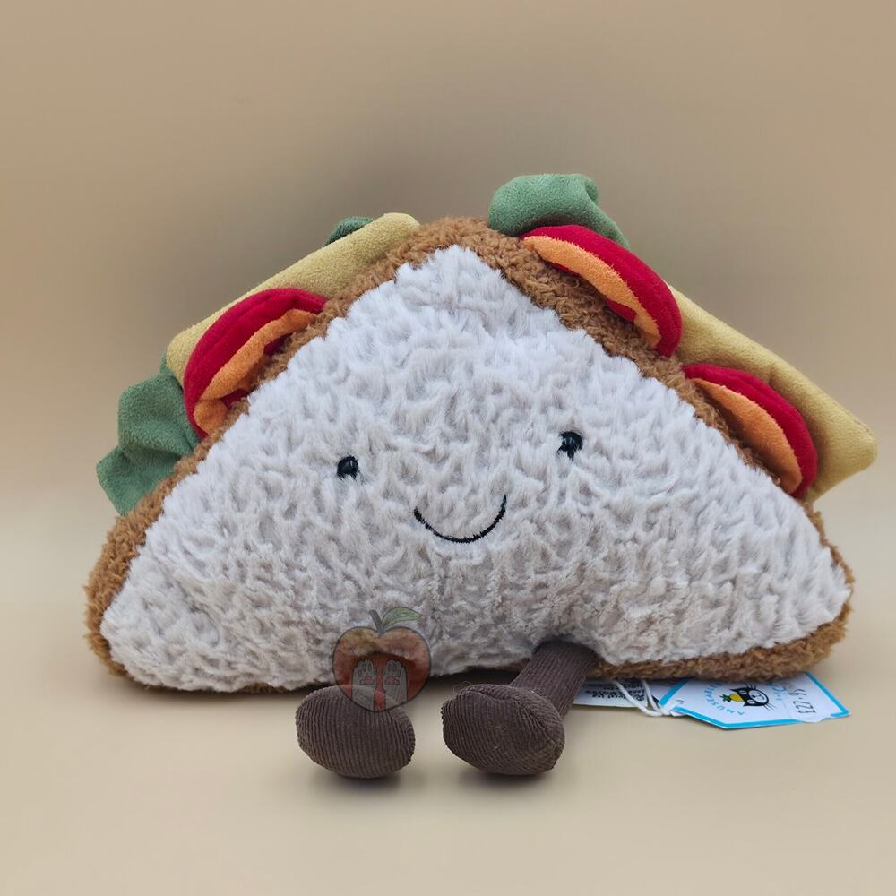 Jellycat Amuseables Sandwich - AUTHENTIC - NEW WITH TAGS